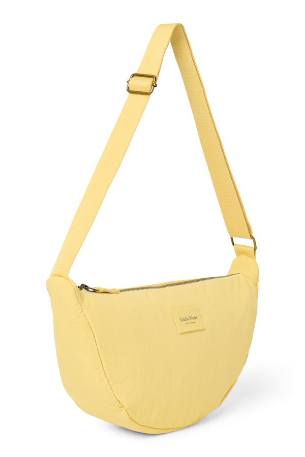 Textured Puffy Gürteltasche für Erwachsene Butter Yellow