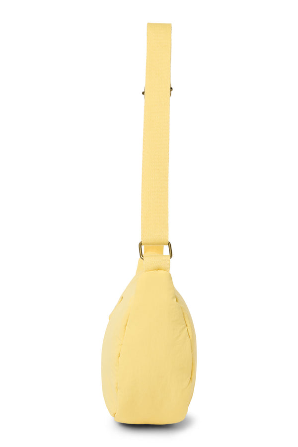 Textured Puffy Gürteltasche für Erwachsene Butter Yellow