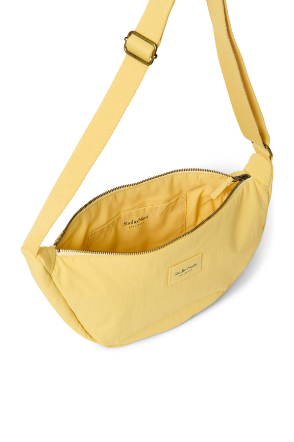 Textured Puffy Gürteltasche für Erwachsene Butter Yellow