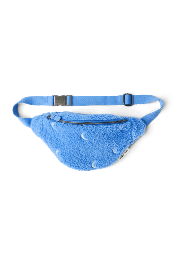 Studio Noos Teddy Gürteltasche für Kinder Light Blue Moon mit Mondmotiv