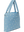 Studio Noos Wickeltasche Light Blue Hearts über der Schulter getragen