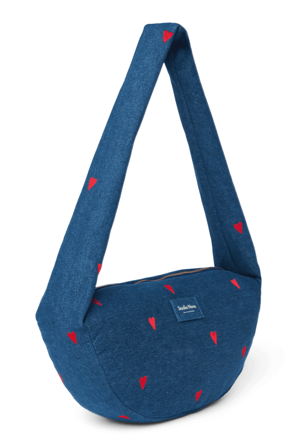 Verstellbarer Riemen der Studio Noos Mini Cross Body Bag Dark Blue