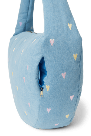 Verstellbarer Riemen der Studio Noos Denim Cross Body Bag