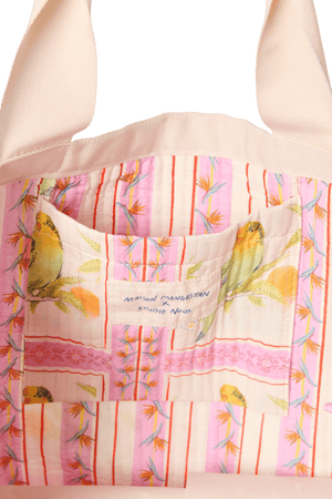 Studio Noos Strandtasche Birds – Innenraum