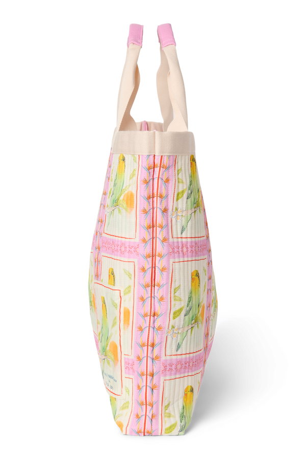 Maison Mangostan x Studio Noos Strandtasche Birds