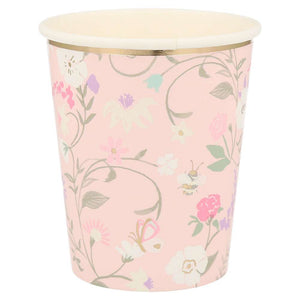 Meri Meri Ladurée Partybecher, florales Design