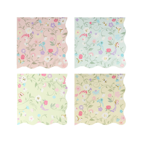Serviettes Ladurée Floral (16x)