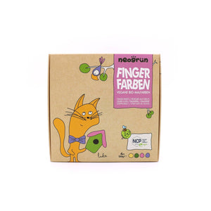 NEOGRÜN Bio-Fingerfarbe Luka – einzelnes Töpfchen mit 120 g