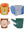 Tierparade Partybecher (8x)