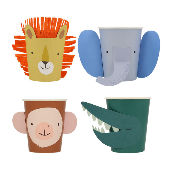 Tierparade Partybecher (8x)