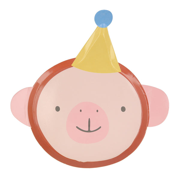 Tierparade Partyteller (8x)