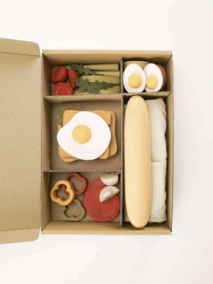 Wooden Breakfast Toy Set