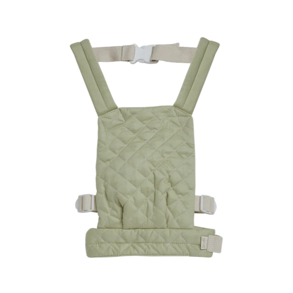 Dinkum Doll quilted carrier Sage