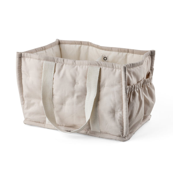 Panier de rangement pour accessoires de langer Morning Beige