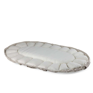 Babynest Morning Beige Melange von Sebra mit verbindbaren Tragegriffen