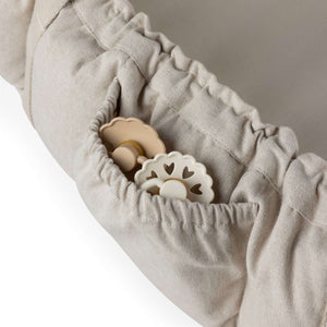 Sebra Babynest Morning Beige Melange als 75 x 110 cm grosse Spielmatte