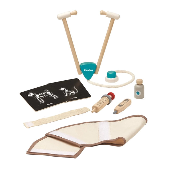 Tierarzt-Spielset aus Holz