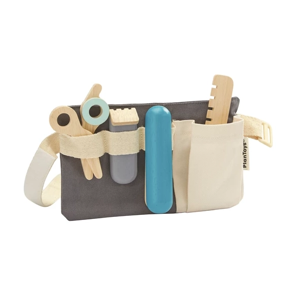 Friseur-Spielset aus Holz