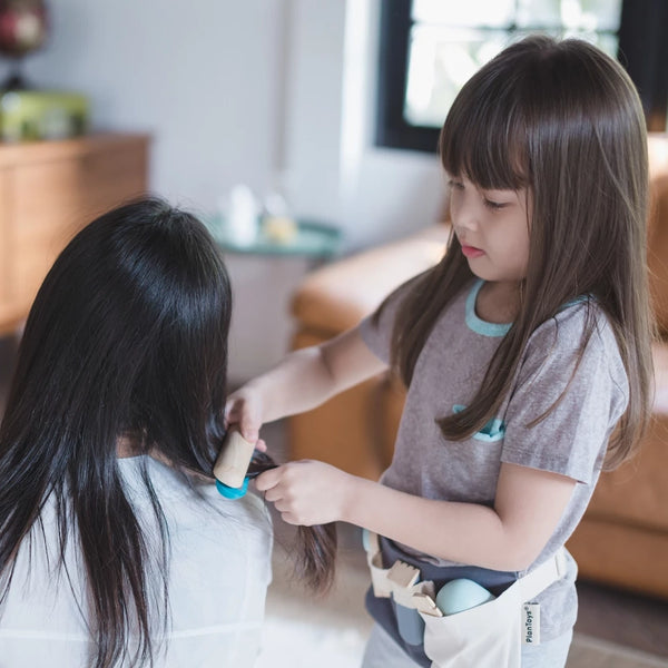 Friseur-Spielset aus Holz