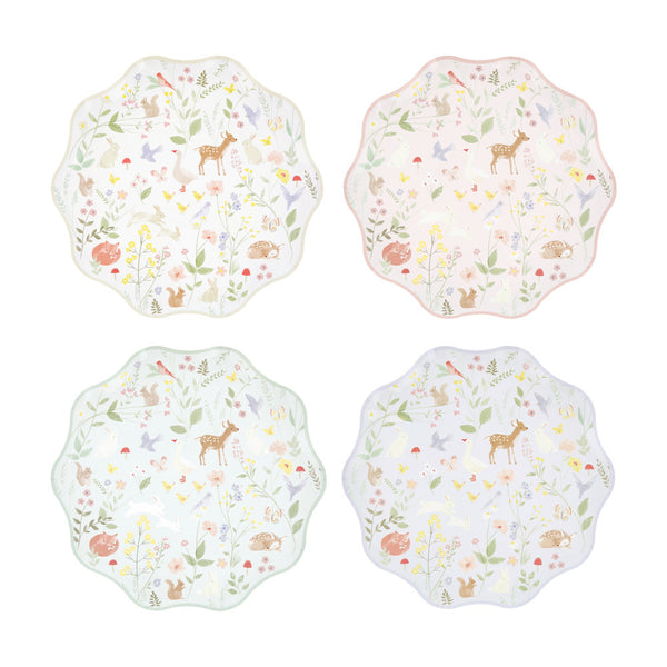Partyteller Little Animals (8x)