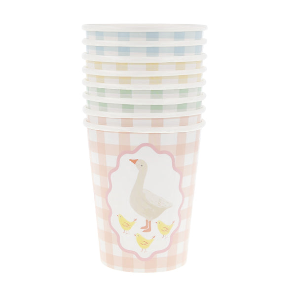 Partybecher Little Animals (8x)