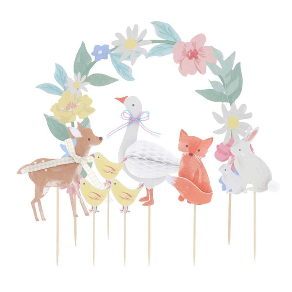 Little Animals Cake Topper