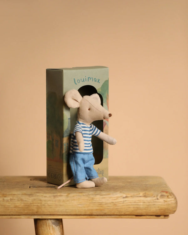 Maileg LouiMax Kleiner Entdecker mit Buch