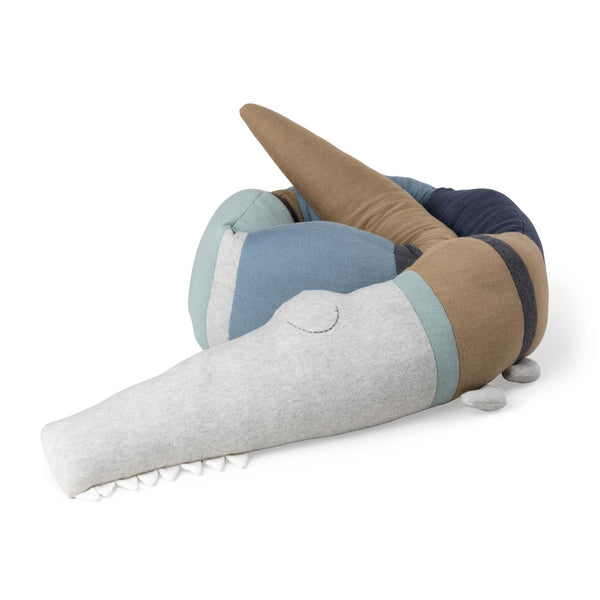 Bettschlange Sleepy Croc Dusty Blue Mix