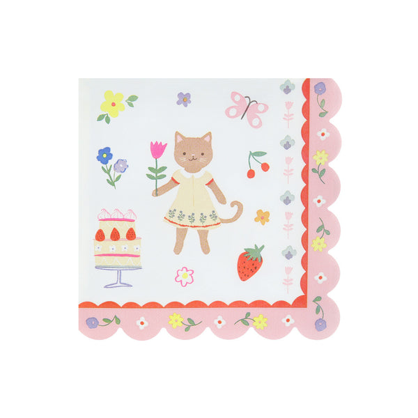 Serviettes Kitten Club (16x)