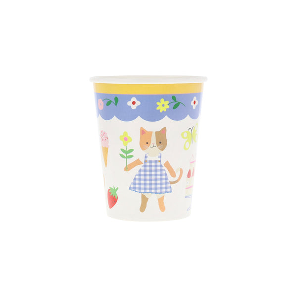 Gobelets de fête Kitten Club (8x)
