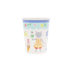 Meri Meri Kitten Club Becher – Nahaufnahme