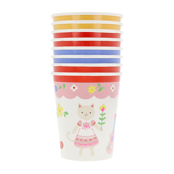 Gobelets de fête Kitten Club (8x)