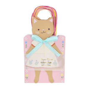 Kitten Club Party Bags von Meri Meri in der Verpackung