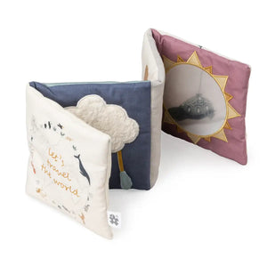 Sebra Stoffbuch World of Sebra, 60 × 15 cm, für Bauchlage und Spiel am Boden