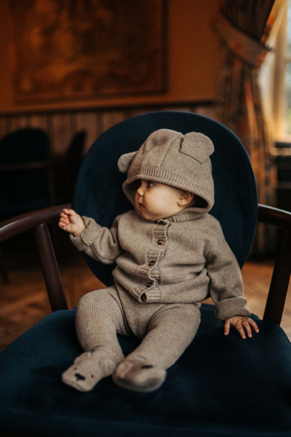 Matsie Merino-Leggings Bear