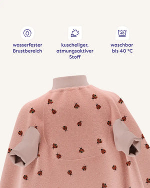 Boo Lätzchen Love Bugs Detail wasserabweisende Innenlage