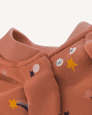 Little Casimir Frottee-Lätzchen Boo Little Wishes mit krempelbaren Ärmeln
