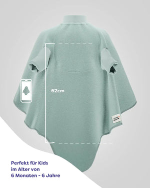 Little Casimir Boo Frottee-Lätzchen Matcha Milk – Detail