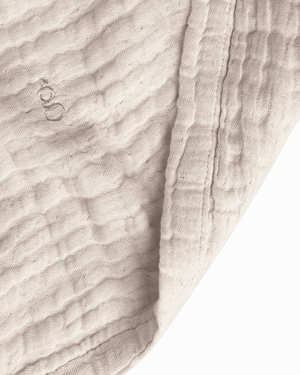 Mellow Bettüberwurf Lin, Leinen-Baumwoll-Struktur im Detail