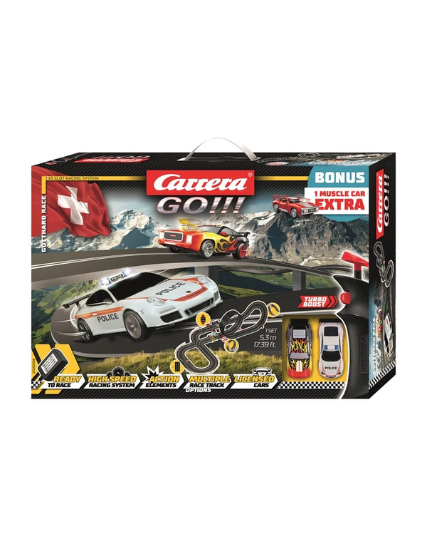 Carrera GO! Gotthard Race with bonus car