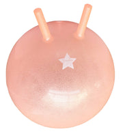 Hüpfball Glitzerrosa