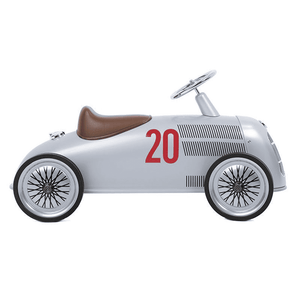 Baghera Mercedes Arrow Silver Maxi Rutschauto von der Seite