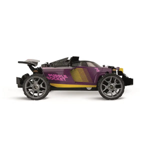 Violetter RC-Buggy Purple Rocket von Carrera, 28 cm lang