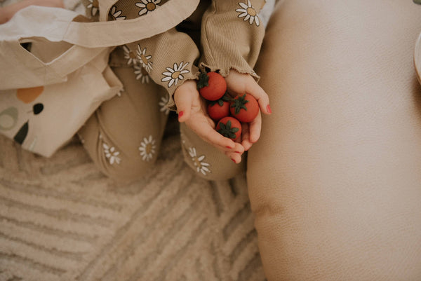 Salat Spielzeug-Set aus Holz