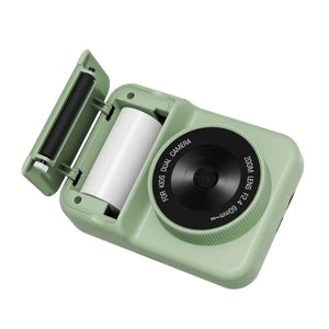 P2 Print Dino Green – frisch gedrucktes Schwarz-Weiss-Foto