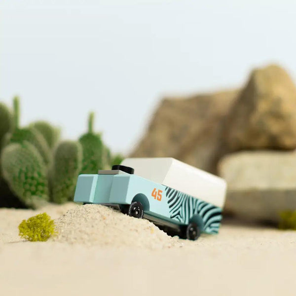 Candylab Toys Mini Zebra Drifter | Spielzeugauto | Beluga Kids