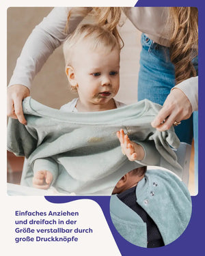 Little Casimir Boo Frottee-Lätzchen – Tragebeispiel