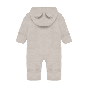 Pram Suit Ears Camel Melange von Huttelihut, Rückansicht