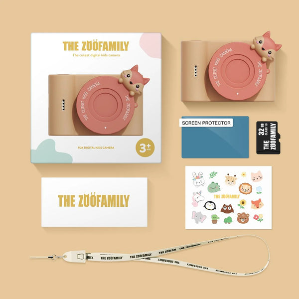 Kinder-Kamera C5 Urban Zoo Fox
