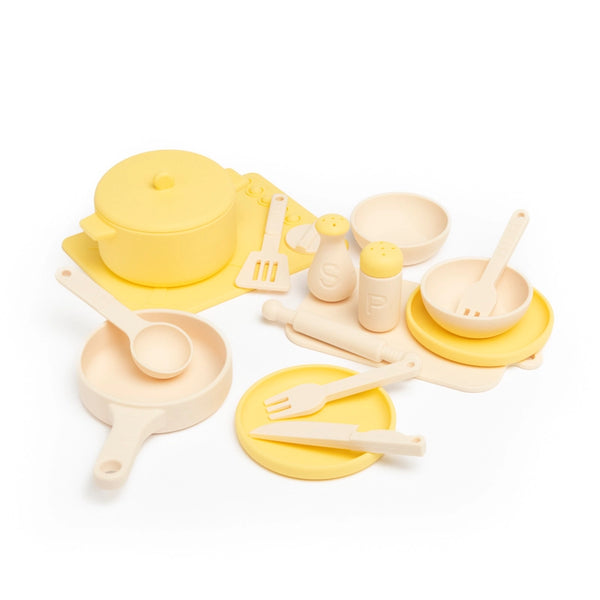 Kinderspielküchen-Set aus Kunststoff